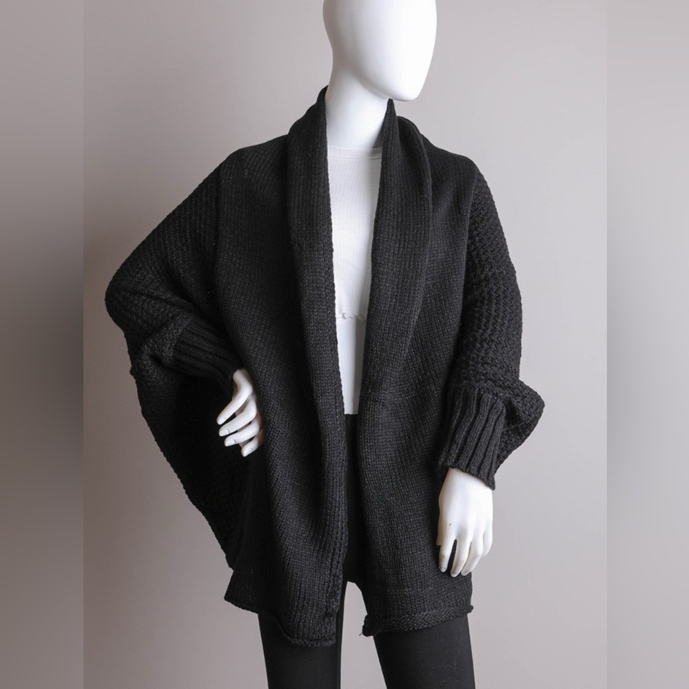 Batwing Sweater, Cozy Cream Knit Sweater Batwing Cardigan New In Packaging